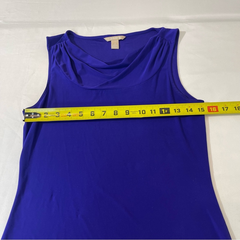 BANANA REPUBLIC WOMENS TOP, size Small, good condition, preowned, purple - Picture 3 of 4